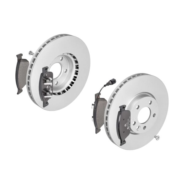 ATE Bremsesæt, skivebremser ijf141chh9 foraksel ventileret 340mm 32mm for VAG