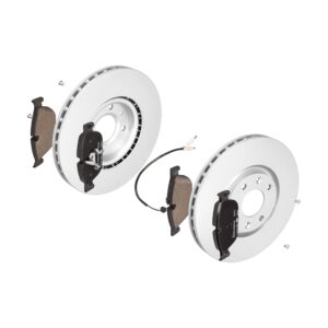 ATE Bremsesæt, skivebremser ijf141cy47 foraksel indvendig ventileret 302mm 26mm for PEUGEOT CITROËN VAUXHALL