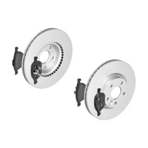 ATE Bremsesæt, skivebremser ijf141daz1 foraksel ventileret 300mm 25mm for VOLVO FORD MAZDA
