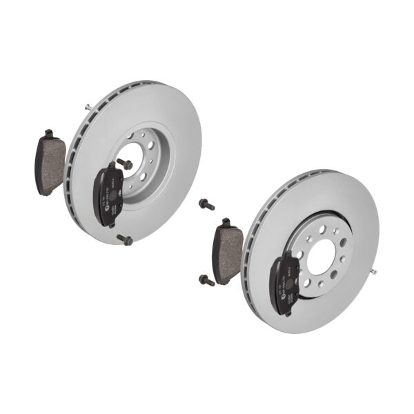 ATE Bremsesæt, skivebremser ijf141dho7 foraksel ventileret 288mm 25mm for VAG SEAT SKODA