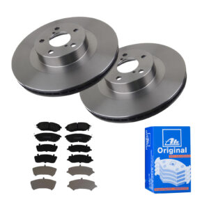 ATE Bremsesæt, skivebremser ijf141dma5 foraksel ventileret 293mm 24mm for SUBARU