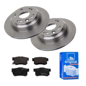 ATE Bremsesæt, skivebremser ijf141doy5 bagaksel fuld 282mm 9mm for HONDA