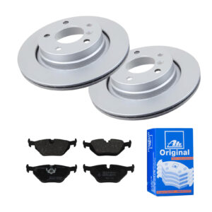 ATE Bremsesæt, skivebremser ijf141dpq3 bagaksel ventileret 294mm 19mm for SAAB BMW MG ROVER