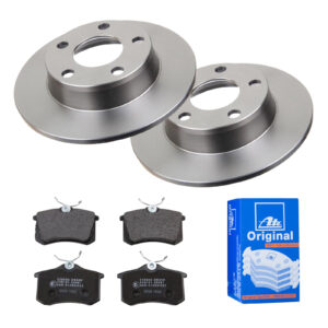 ATE Bremsesæt, skivebremser ijf141drj5 bagaksel fuld 255mm 10mm for PEUGEOT CITROËN VAG SKODA SEAT