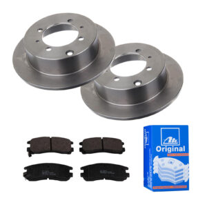 ATE Bremsesæt, skivebremser ijf141du29 bagaksel fuld 262mm 10mm for MITSUBISHI