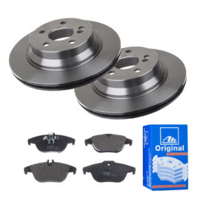 ATE Bremsesæt, skivebremser ijf141duu7 bagaksel ventileret 300mm 22mm for MERCEDES-BENZ MAYBACH