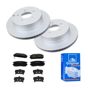 ATE Bremsesæt, skivebremser ijf141e0o9 bagaksel ventileret 303mm 20mm for VAUXHALL CHEVROLET OPEL HYUNDAI