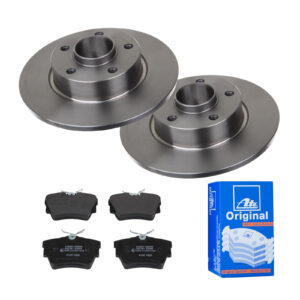ATE Bremsesæt, skivebremser ijf141e807 bagaksel fuld 280mm 12mm for VAUXHALL OPEL NISSAN RENAULT FIAT