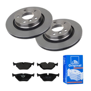 ATE Bremsesæt, skivebremser ijf141ebw7 bagaksel ventileret 294mm 18mm for SAAB BMW MG ROVER