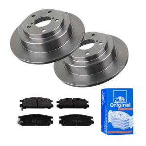 ATE Bremsesæt, skivebremser ijf141edt9 bagaksel fuld 266mm 10mm for SUBARU