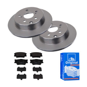 ATE Bremsesæt, skivebremser ijf141ee25 bagaksel fuld 281mm 12mm for TOYOTA LEXUS