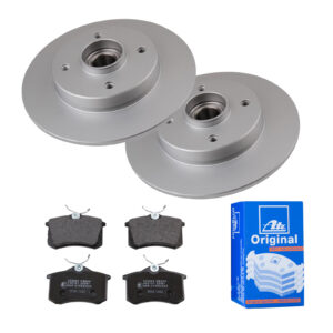 ATE Bremsesæt, skivebremser ijf141egk5 bagaksel fuld 249mm 9mm for PEUGEOT CITROËN VAUXHALL VAG SEAT SKODA