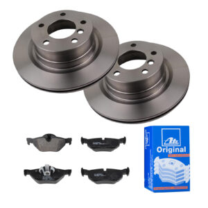 ATE Bremsesæt, skivebremser ijf141ek89 bagaksel ventileret 300mm 20mm for BMW