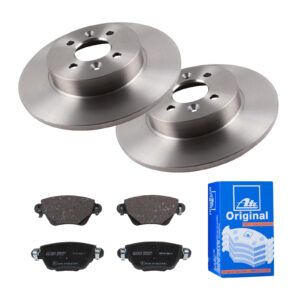 ATE Bremsesæt, skivebremser ijf141elr5 bagaksel fuld 280mm 12mm for FORD RENAULT JAGUAR