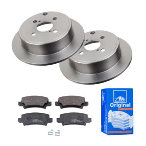 ATE Bremsesæt, skivebremser ijf141eoj5 bagaksel fuld 258mm 9mm for TOYOTA