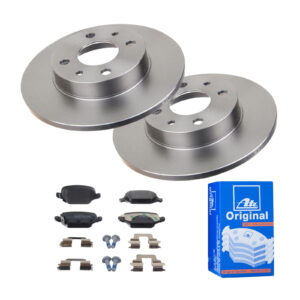ATE Bremsesæt, skivebremser ijf141erx3 bagaksel fuld 240mm 11mm for FORD FIAT