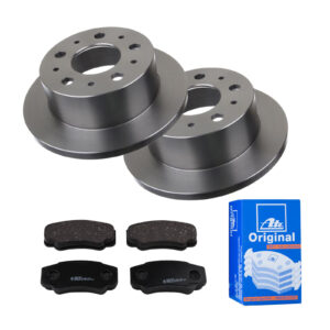 ATE Bremsesæt, skivebremser ijf141esy7 bagaksel fuld 280mm 16mm for PEUGEOT CITROËN FIAT