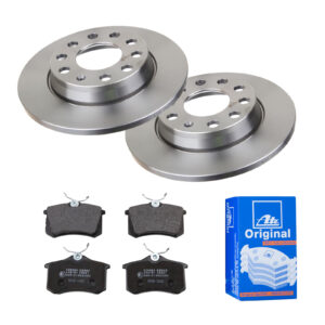 ATE Bremsesæt, skivebremser ijf141etr5 bagaksel fuld 255mm 12mm for VAG SEAT