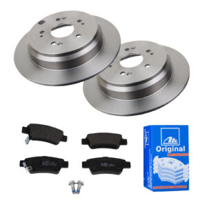 ATE Bremsesæt, skivebremser ijf141eua7 bagaksel fuld 302mm 10mm for HONDA