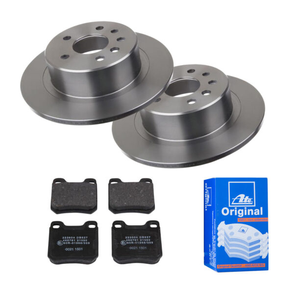 ATE Bremsesæt, skivebremser ijf141eyw5 bagaksel fuld 286mm 12mm for VAUXHALL OPEL SAAB