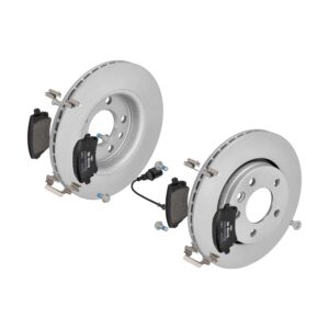 ATE Bremsesæt, skivebremser ijf141f0r7 bagaksel ventileret 294mm 21mm for VAG