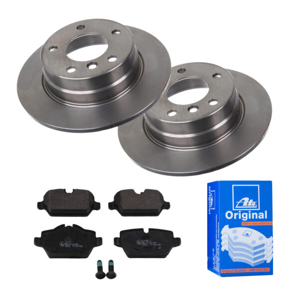 ATE Bremsesæt, skivebremser ijf141f3k3 bagaksel fuld 280mm 10mm for BMW MINI