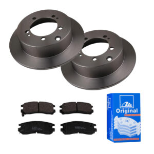ATE Bremsesæt, skivebremser ijf141f425 bagaksel fuld 262mm 9mm for MITSUBISHI