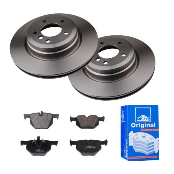 ATE Bremsesæt, skivebremser ijf141f607 bagaksel ventileret 336mm 22mm for BMW