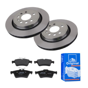 ATE Bremsesæt, skivebremser ijf141f8c5 bagaksel ventileret 292mm 19mm for OPEL FORD VAUXHALL VOLVO SAAB GENERAL MOTORS FIAT MAZDA