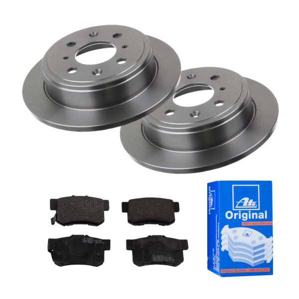 ATE Bremsesæt, skivebremser ijf141fby3 bagaksel fuld 238mm 10mm for FIAT HONDA MG ROVER SUZUKI
