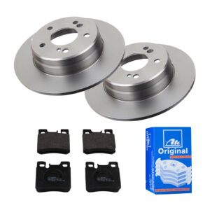 ATE Bremsesæt, skivebremser ijf141fdt5 bagaksel fuld 278mm 9mm for MERCEDES-BENZ CHRYSLER