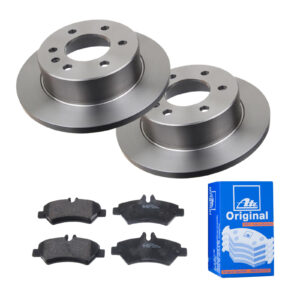 ATE Bremsesæt, skivebremser ijf141fek3 bagaksel fuld 298mm 16mm for MERCEDES-BENZ VAG