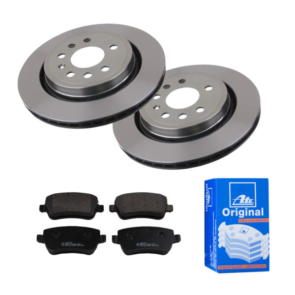ATE Bremsesæt, skivebremser ijf141ff09 bagaksel ventileret 292mm 19mm for VAUXHALL SAAB FIAT OPEL