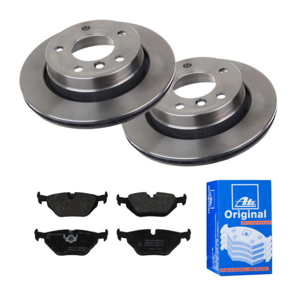 ATE Bremsesæt, skivebremser ijf141ffk1 bagaksel ventileret 276mm 19mm for SAAB BMW ROVER