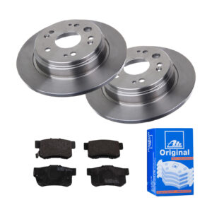 ATE Bremsesæt, skivebremser ijf141fzx0 bagaksel fuld 282mm 12mm for HONDA