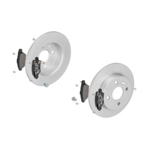 ATE Bremsesæt, skivebremser ijf141g0w4 bagaksel fuld 240mm 9mm for VAUXHALL OPEL