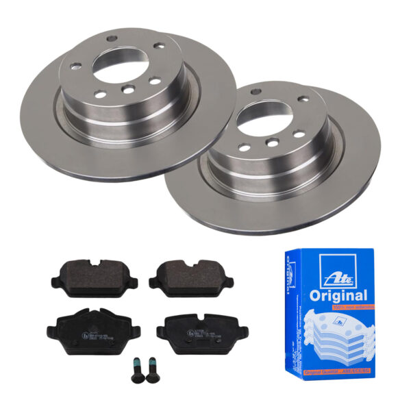 ATE Bremsesæt, skivebremser ijf141g378 bagaksel fuld 296mm 10mm for BMW MINI
