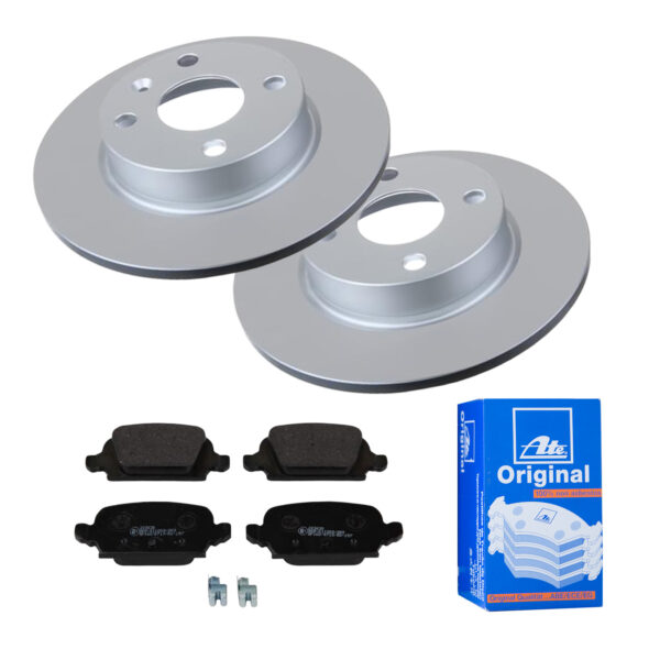 ATE Bremsesæt, skivebremser ijf141g3z6 bagaksel fuld 240mm 10mm for OPEL VAUXHALL
