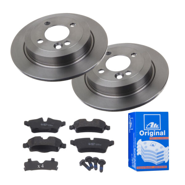 ATE Bremsesæt, skivebremser ijf141g596 bagaksel fuld 259mm 10mm for MINI