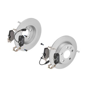 ATE Bremsesæt, skivebremser ijf141g690 bagaksel fuld 268mm 10mm for FORD VAG SEAT