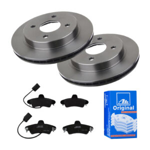 ATE Bremsesæt, skivebremser ijf141g728 bagaksel ventileret 253mm 20mm for FORD