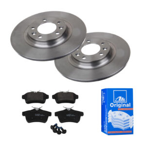 ATE Bremsesæt, skivebremser ijf141g7k0 bagaksel fuld 290mm 12mm for CITROËN PEUGEOT