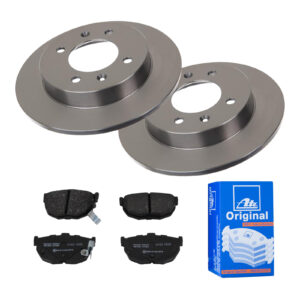 ATE Bremsesæt, skivebremser ijf141g7t6 bagaksel fuld 258mm 10mm for HYUNDAI KIA