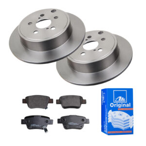 ATE Bremsesæt, skivebremser ijf141g966 bagaksel fuld 280mm 10mm for TOYOTA