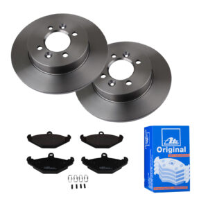 ATE Bremsesæt, skivebremser ijf141gdr4 bagaksel fuld 265mm 10mm for RENAULT