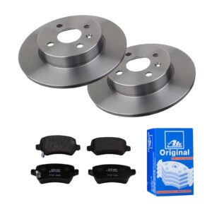 ATE Bremsesæt, skivebremser ijf141ggf4 bagaksel fuld 264mm 10mm for OPEL VAUXHALL CHEVROLET KIA