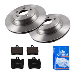ATE Bremsesæt, skivebremser ijf141gom0 bagaksel ventileret 315mm 22mm for MAYBACH MERCEDES-BENZ
