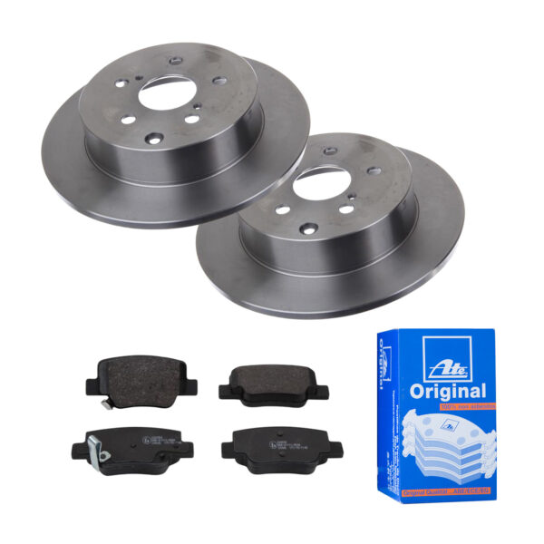 ATE Bremsesæt, skivebremser ijf141gq76 bagaksel fuld 297mm 11mm for TOYOTA