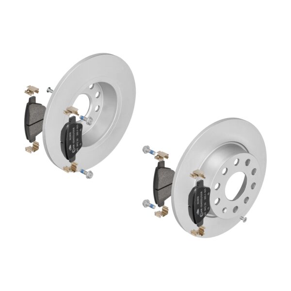 ATE Bremsesæt, skivebremser ijf141gts0 bagaksel fuld 272mm 9mm for VAG SKODA