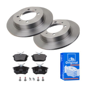 ATE Bremsesæt, skivebremser ijf141gvd6 bagaksel fuld 260mm 10mm for VOLVO MITSUBISHI
